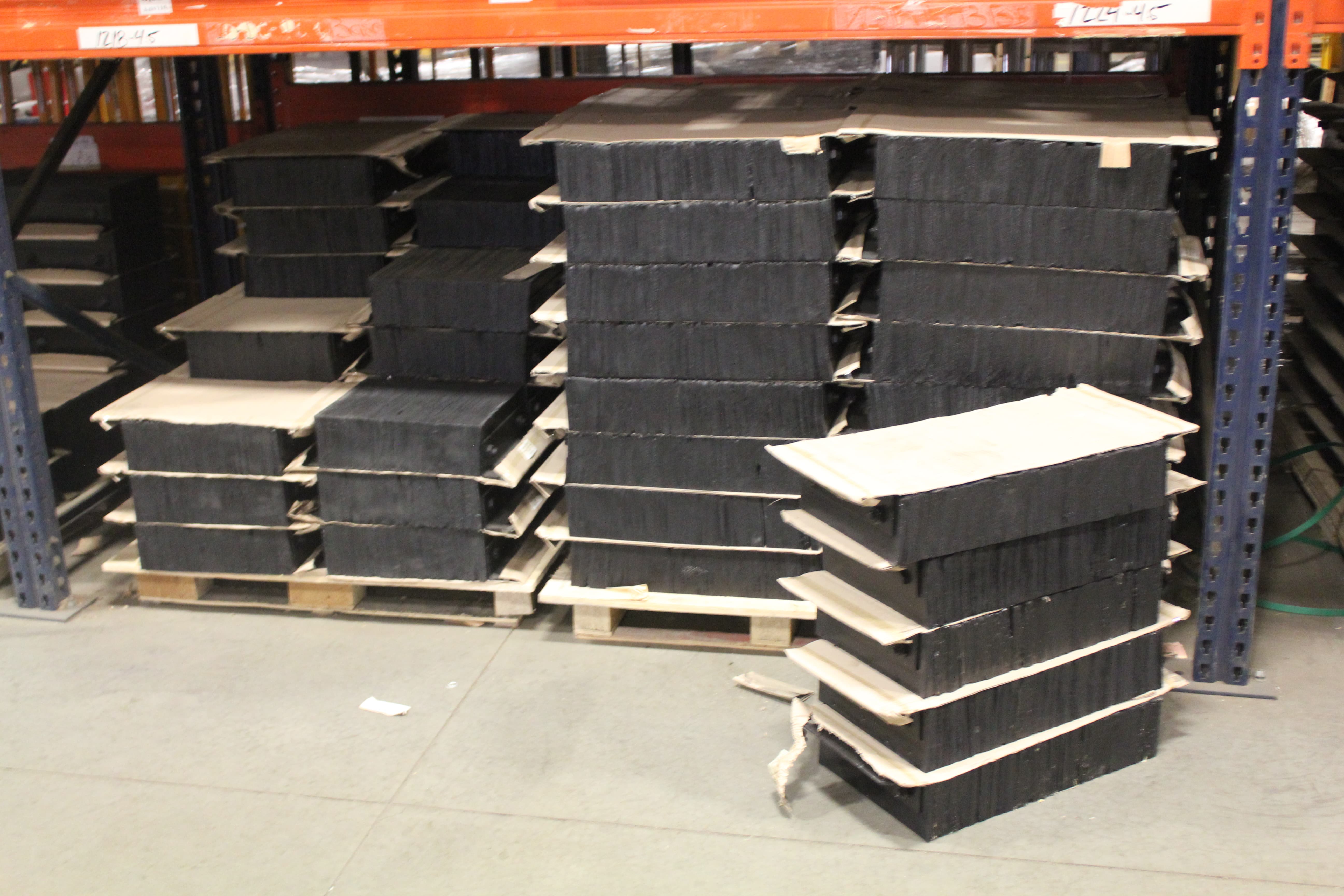 Laminated Dock Bumpers Warehouse Rack and Shelf