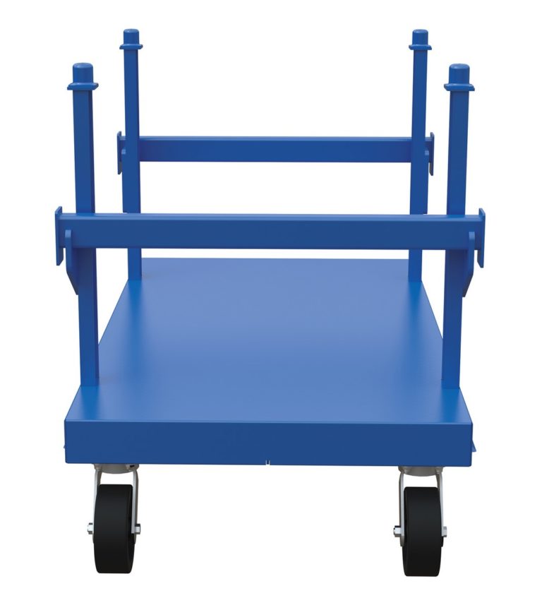 Material Cart Stackable Two Shelf Material Cart