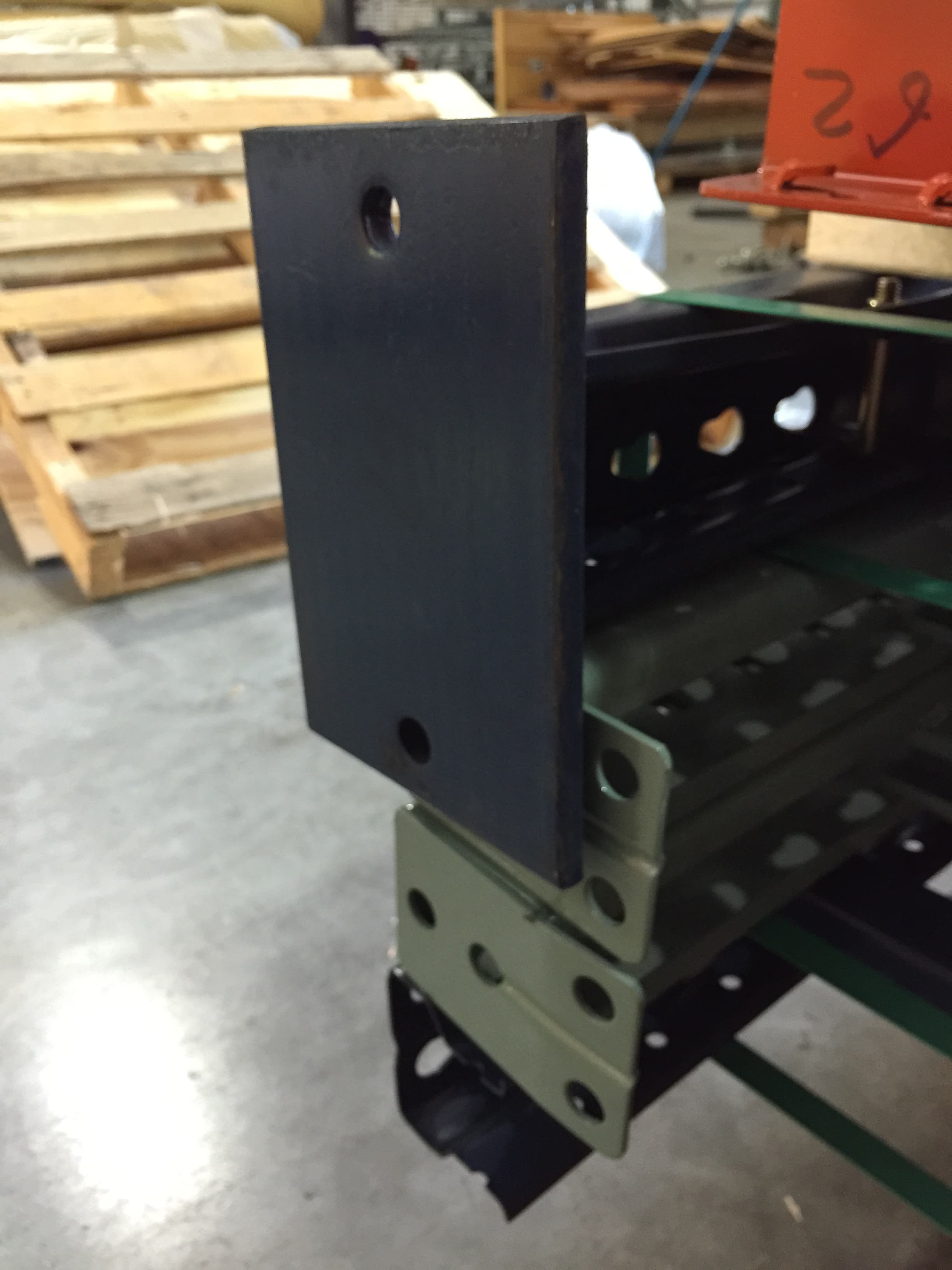 Base Plates Warehouse Rack and Shelf