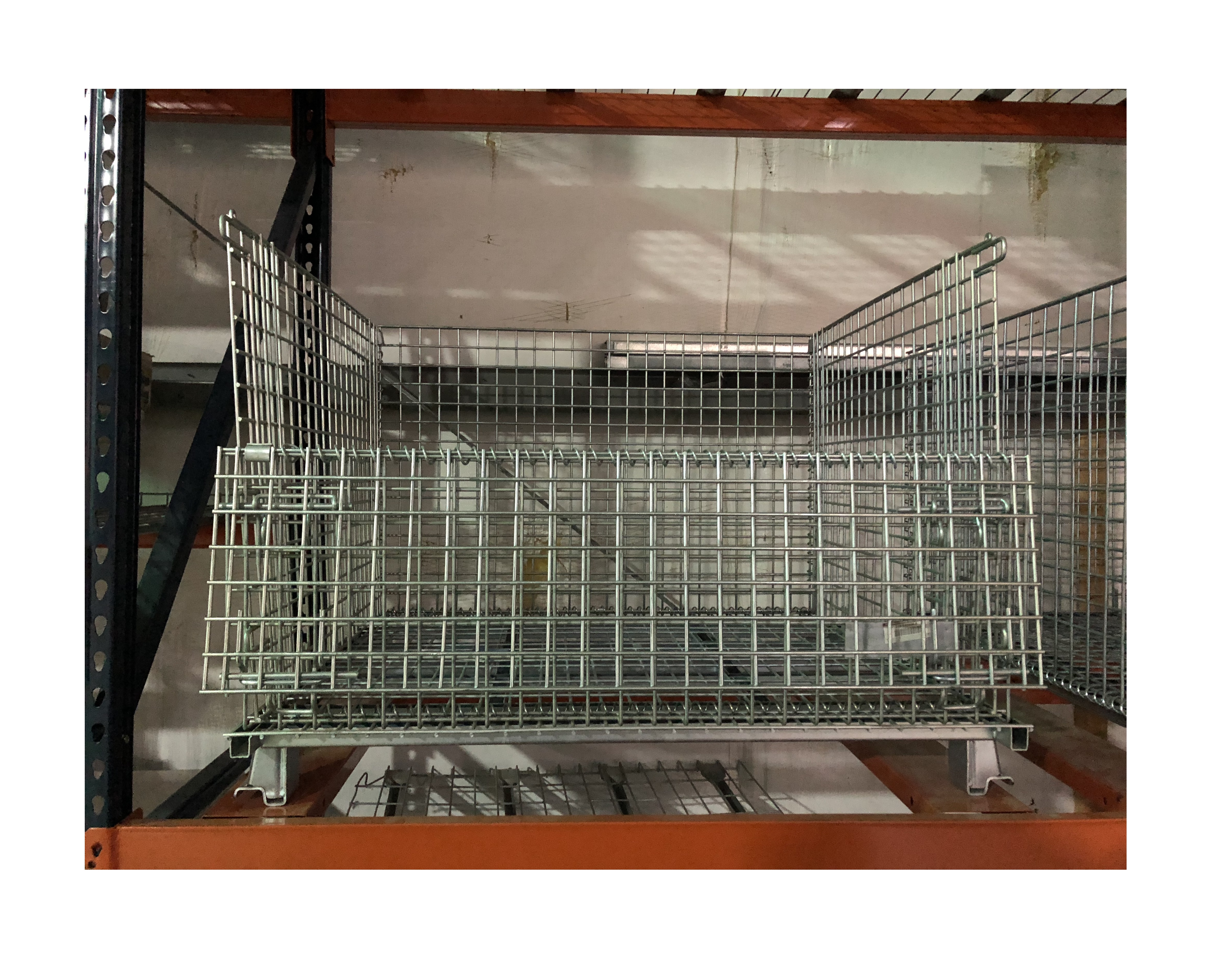 Collapsible Wire Baskets Industrial Wire Mesh Baskets