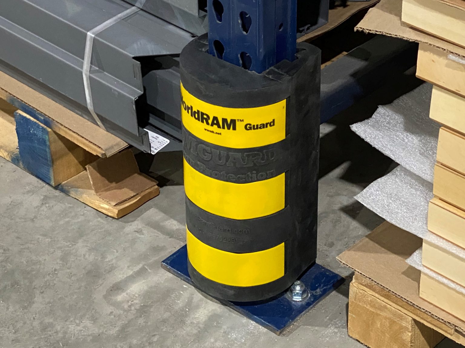 Ramguard Column Protectors Rubber Rack Post Protectors