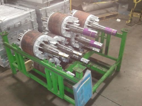 Stack Rack for Lge. Ind. Motor Rotor Cores