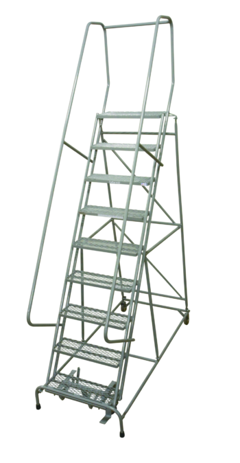 1000 Series Cotterman 9 Step Rolling Ladder