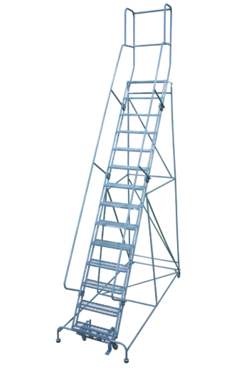 14 Step Cotterman 1500 Series Rolling Ladder