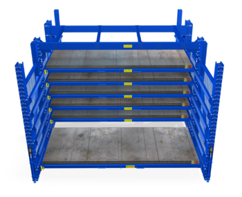 2 Sided Roll Out Sheet Racks