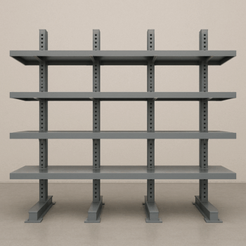 Double Sided Furniture Cantilever Rack