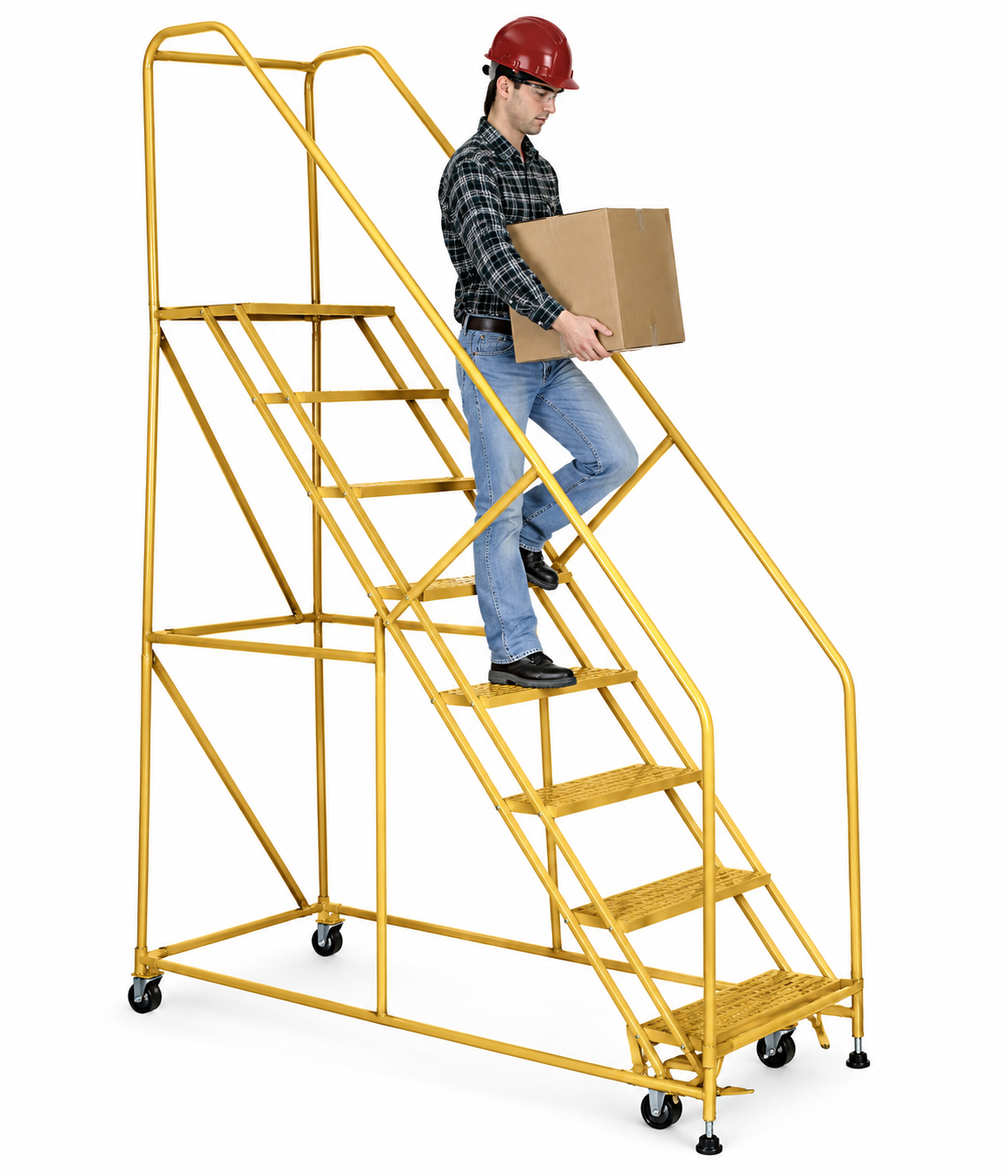 Easy 50 Degreen Rolling Ladders Easy 50 Degreen Rolling Ladders