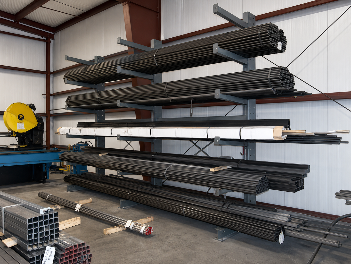 Heavy Duty Single Sided Cantilever Rack Heavy Duty Single Sided Cantilever Rack