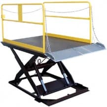 Mobile Warehouse Dock Lift | Hydraulic Loading Dock Scissor Lift