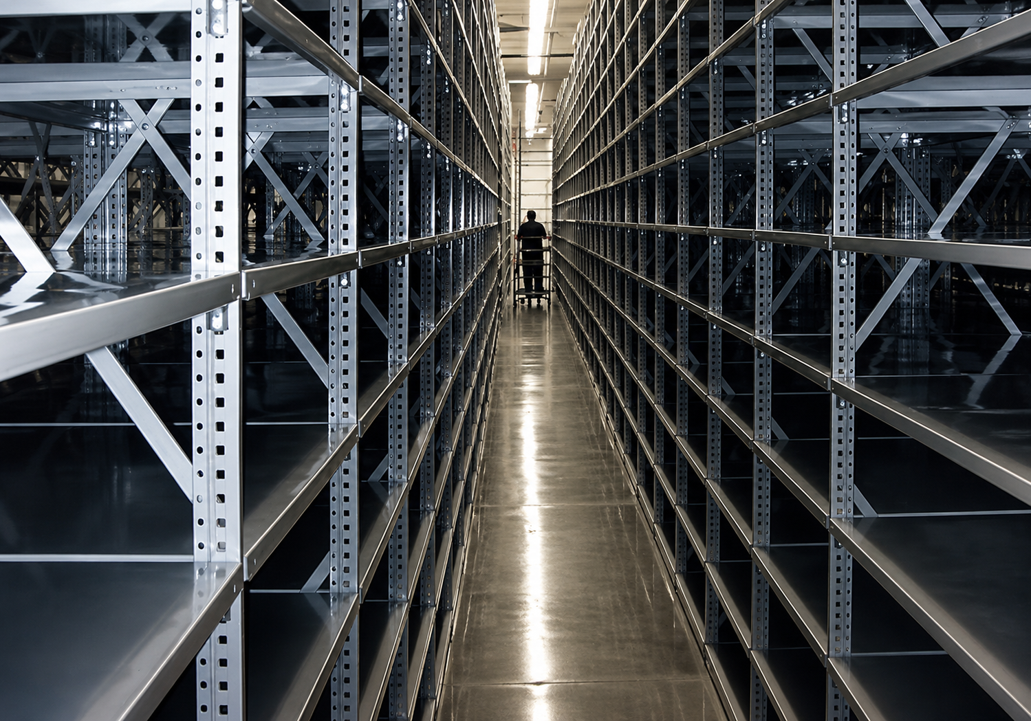 Metal Archive Shelving Metal Archive Shelving