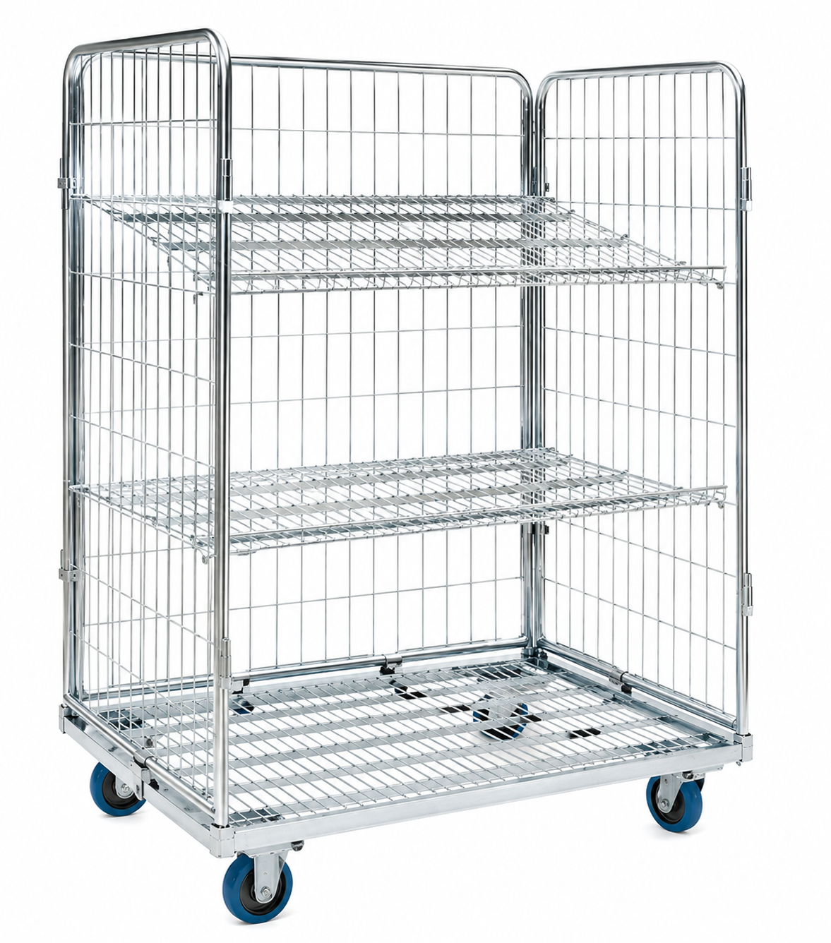 Nashville Wire RC3248 Rolling Wire Shelf Cart RC4 Roll Carts Nashville Wire RC3248 Rolling Wire Shelf Cart RC4 Roll Carts