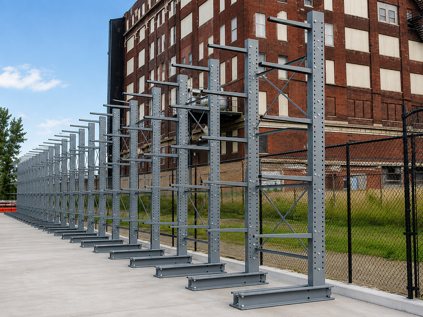 Roll Form Cantilever Racks Roll Form Cantilever Racks