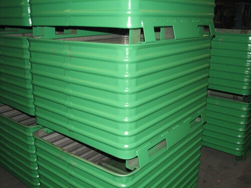 Steel King Corrugated Steel Container 40 x 48 x 24 - Trammell Equipment  Company