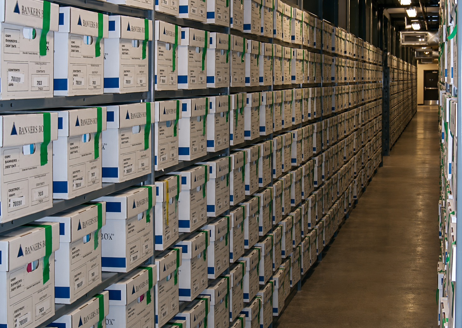 Steel Archive Shelving Steel Archive Shelving