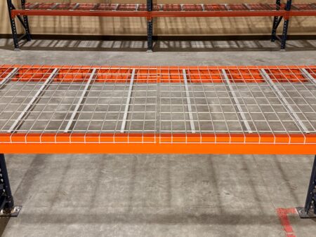 Wire Decking with Inverted Channel Supports