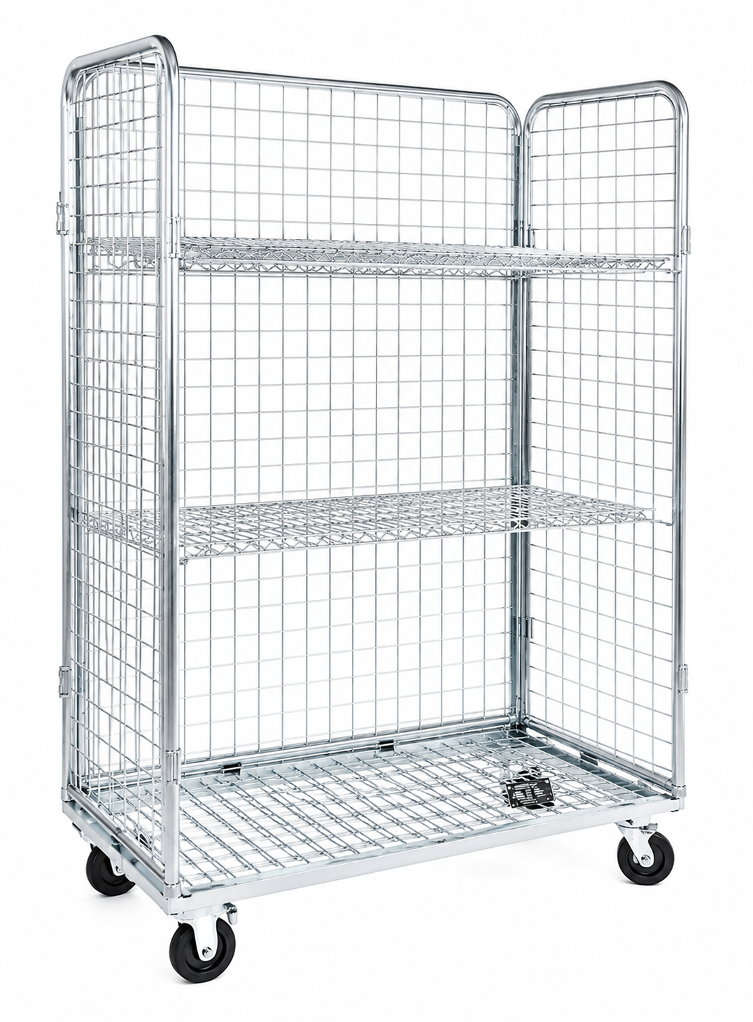 Wire Rolling Shelf Cart RC2448 RC11 Roll Cart Wire Rolling Shelf Cart RC2448 RC11 Roll Cart
