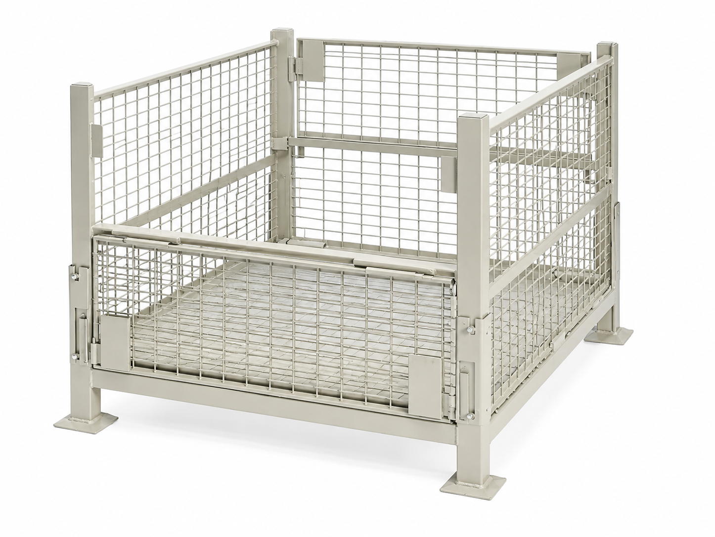 Collapsible Rigid Wire Containers with Targets on Feet | KD2GW-01