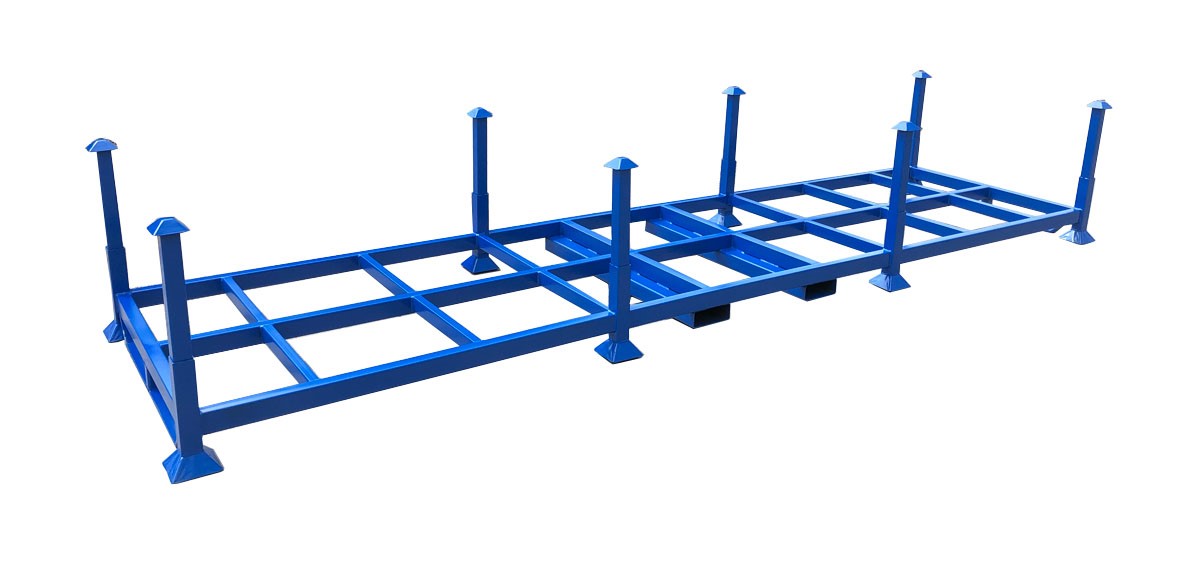 Pipe & Hose Transport Stack Rack with Removable Corner Posts