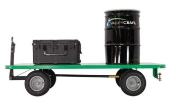 Medium Duty Quad Steer Tow Cart