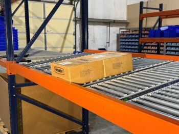 Carton Flow in Single Deep Pallet Rack