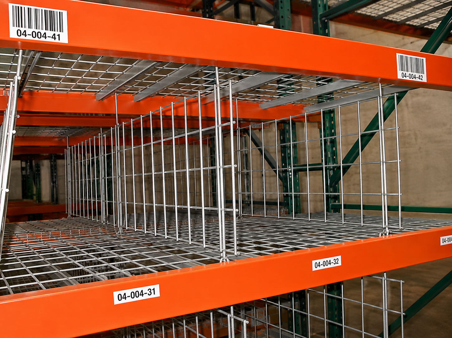Hanging Wire Dividers For Pallet Rack