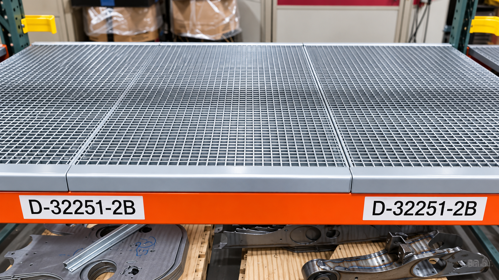 Heavy Duty Bar Grate Pallet Rack Decking Heavy Duty Bar Grate Pallet Rack Decking