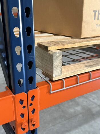 Mecalux Pallet Rack with Wire Decking