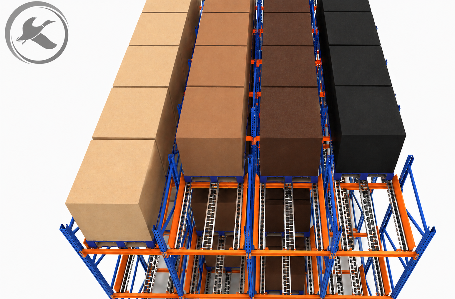 Pallet Flow Racking 2 Pallet Flow Racking 2