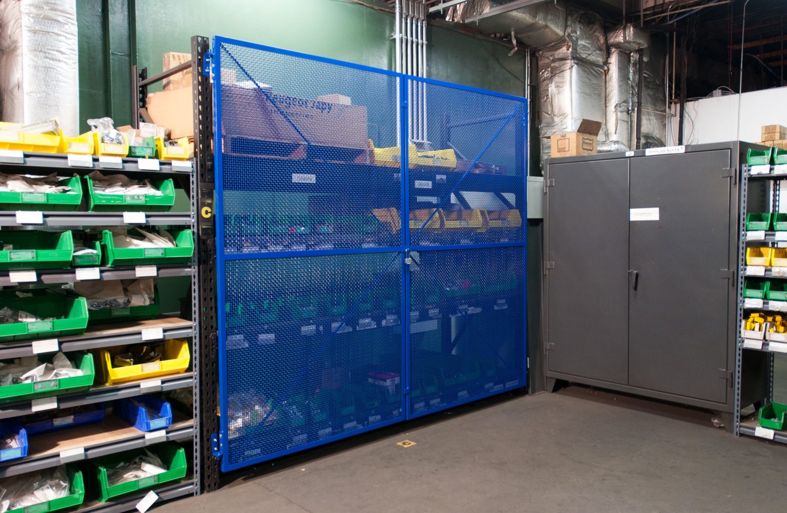 Pallet Rack Enclosures & Gates Pallet Rack Security Cages