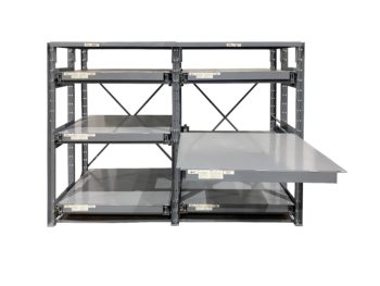 Roll Out Shelf Rack Roll Out Shelf Rack with Glide Out Shelves