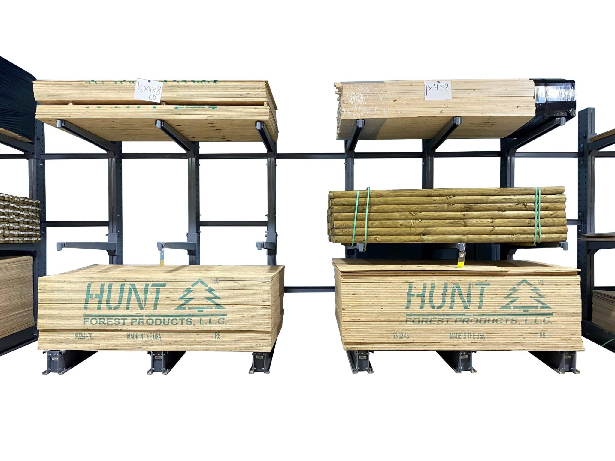 Commercial Cantilever Lumber Storage Racks for Sale