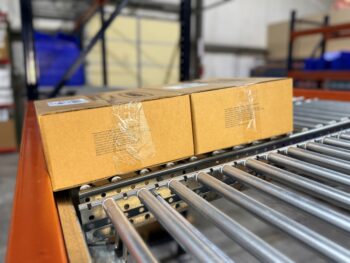 Span Track Carton Flow Tracks Two Cartons Deep