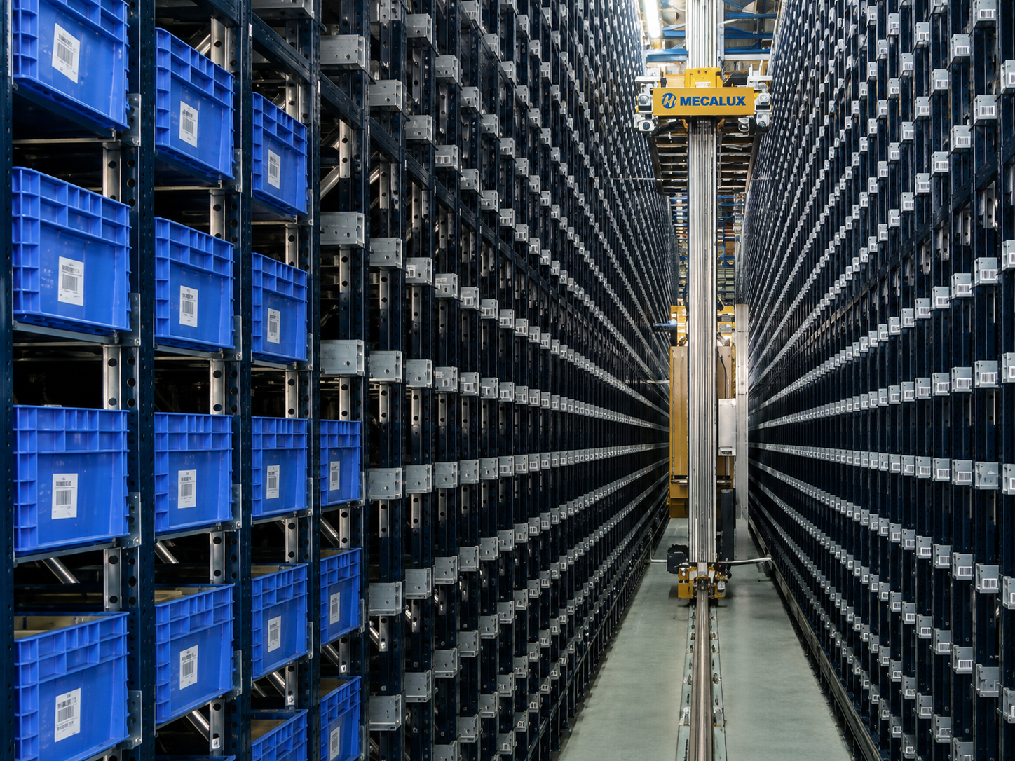 Automated Warehouse For Boxes | Mini-Load AS/RS System