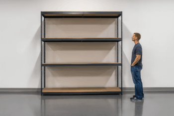 Boltless Shelving Unit with Particle Board Decking