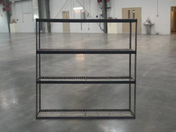 Boltless Shelving with Wire Mesh Decking