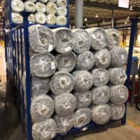 Portable Stackable Carpet Roll Pad Storage Racks