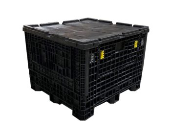 Collapible Bulk Container With Lid