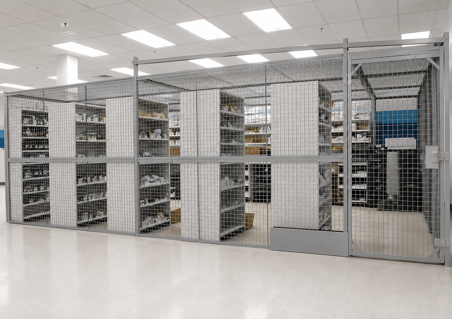 DEA Approved Wire Security Cages for Pharmaceutical & Cannabis Industries