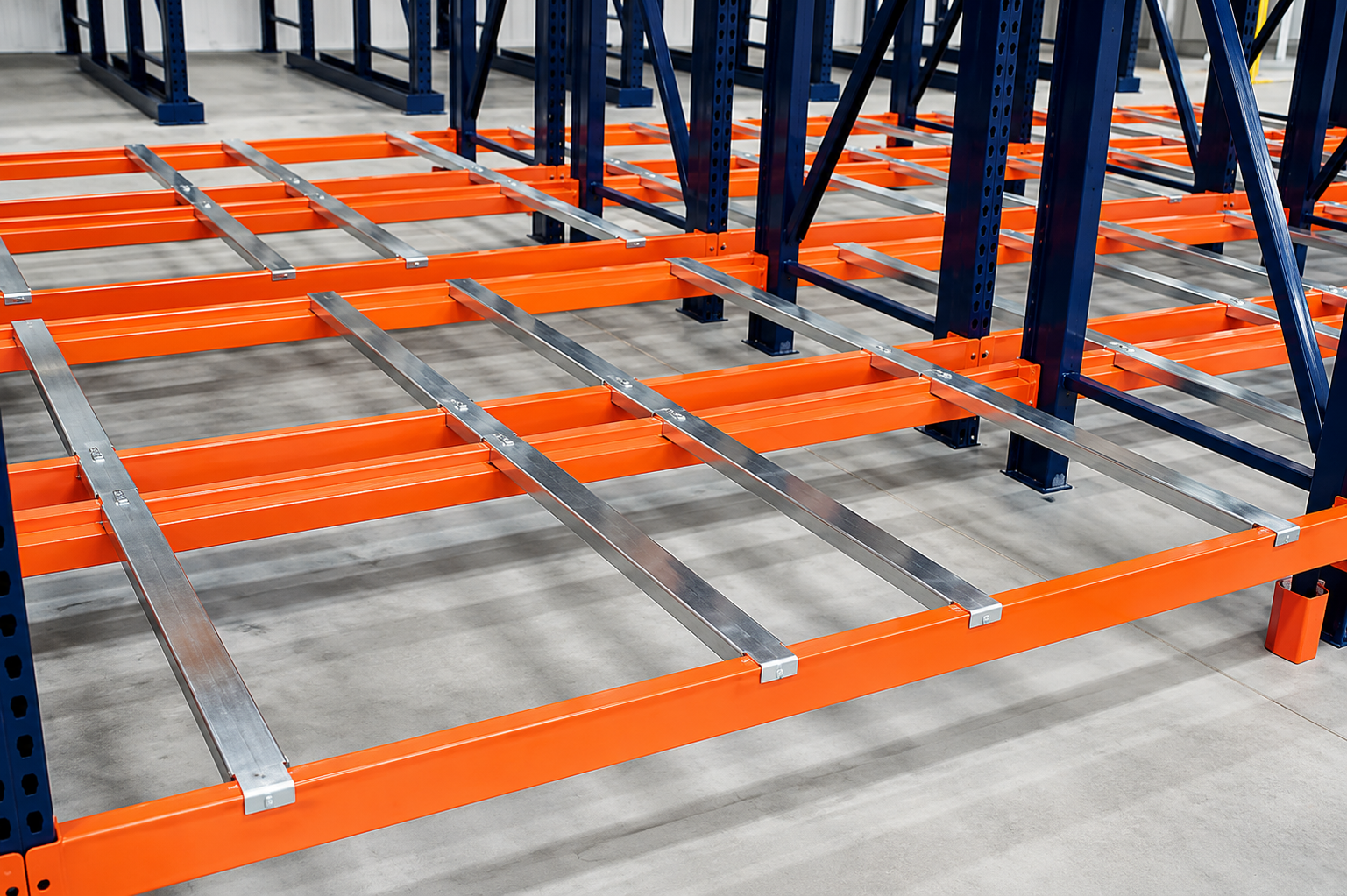 Double Deep Pallet Rack Pallet Supports Double Deep Pallet Rack Pallet Supports