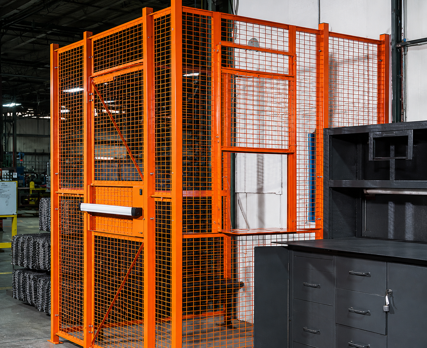 Driver Entry & Building Access Security Check Point Cages