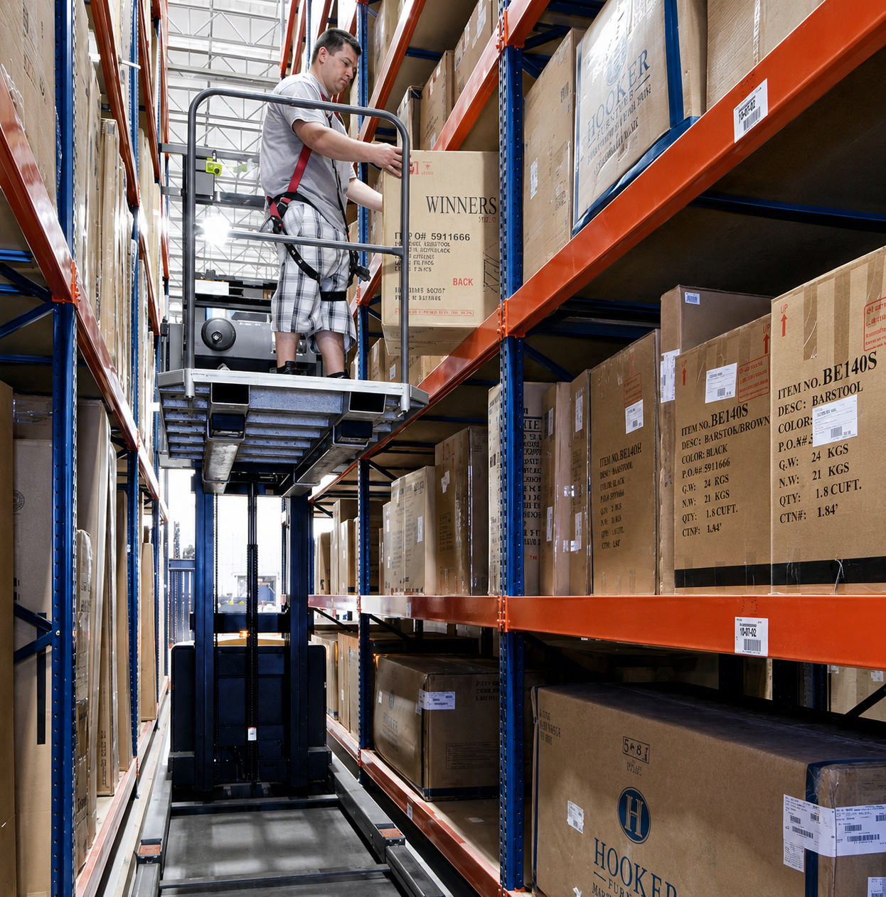 Narrow Aisle Order Picking Narrow Aisle Order Picking