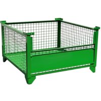 North American Made Collapsible Wire Containers are US Government & Military Contract Compliant