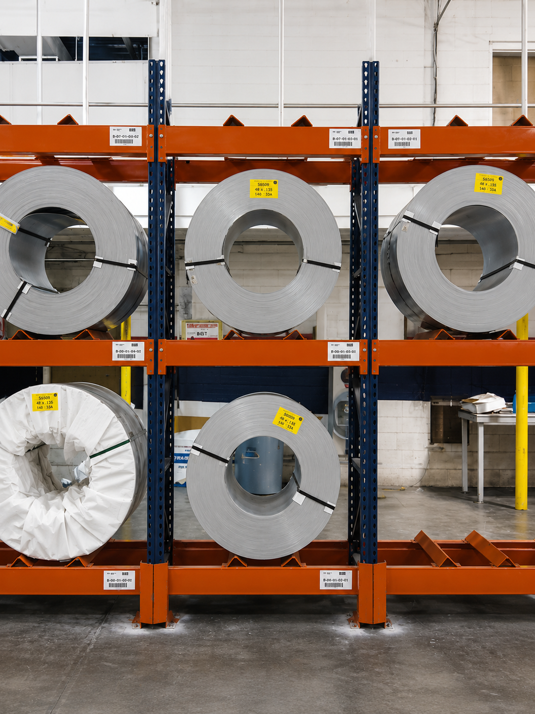 Roll Formed Coil Storage Racks 1 Roll Formed Coil Storage Racks 1
