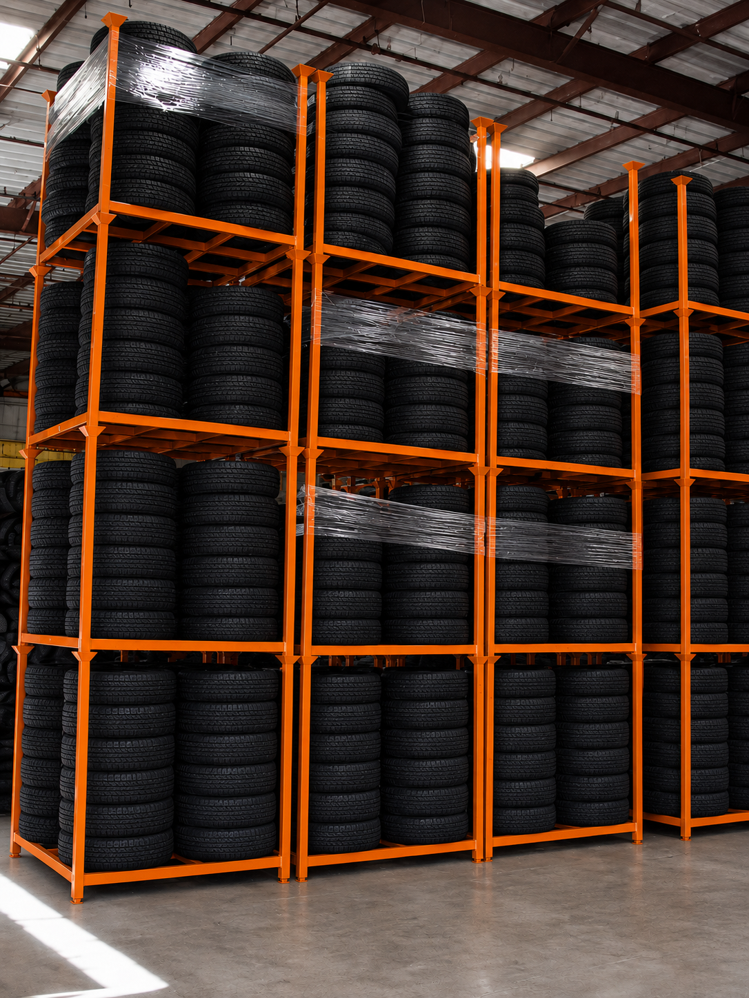 Stackable Tire Racks