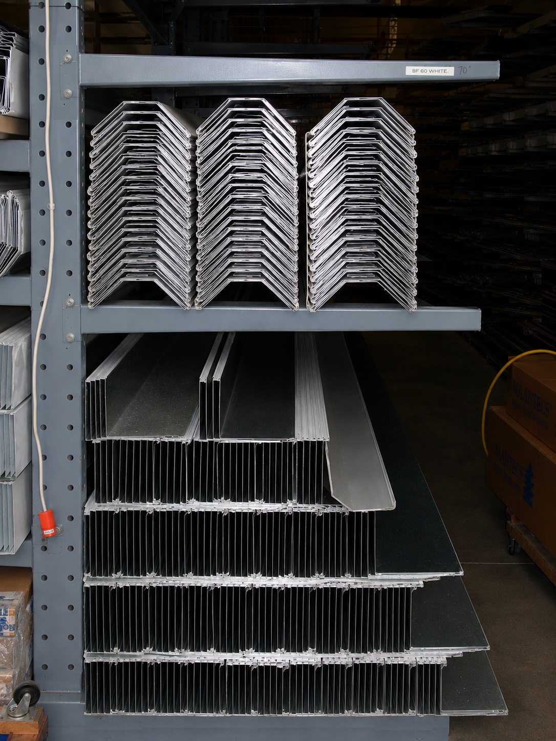 Cantilever Rack with Straight Arms