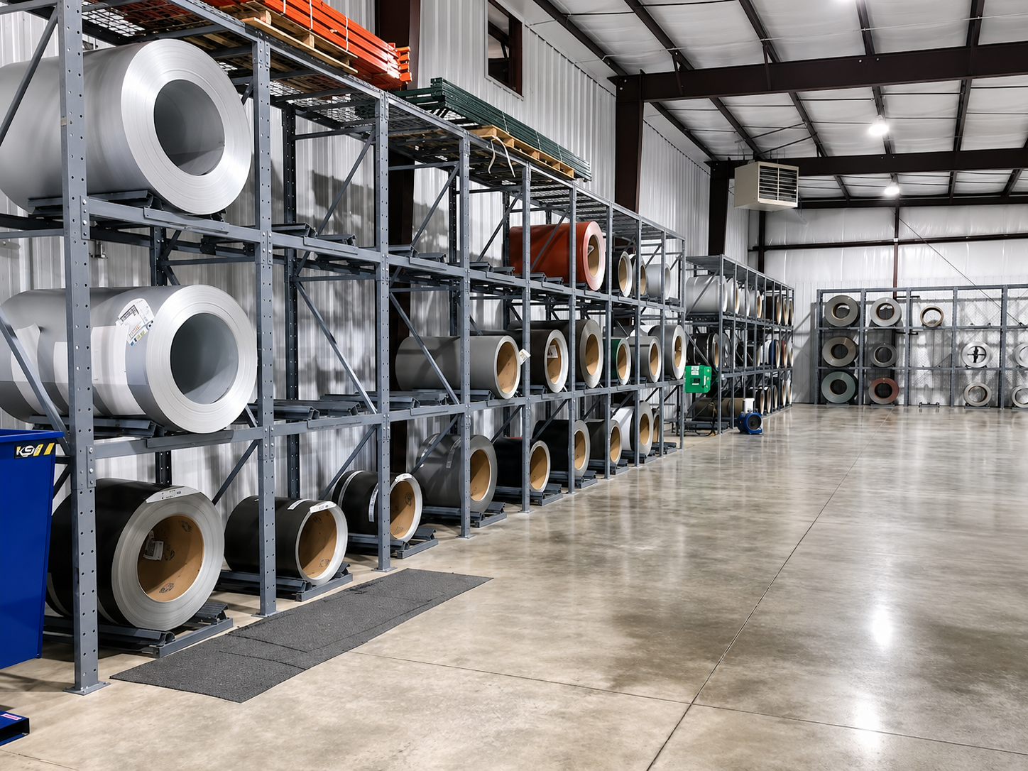 Structural Steel Coil Storage Racking Structural Steel Coil Storage Racking