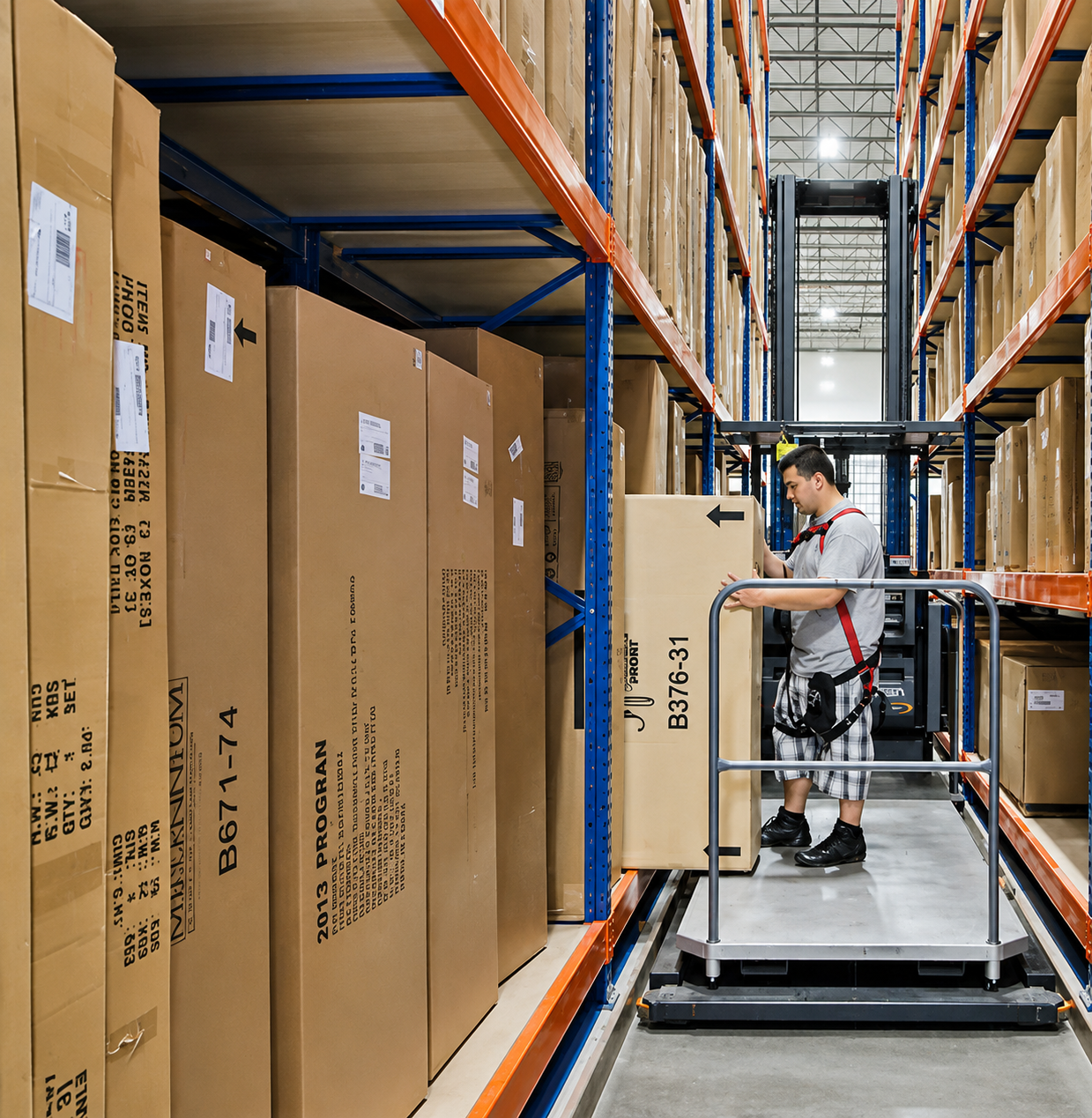 Very Narrow Aisle Order Picker Very Narrow Aisle Order Picker