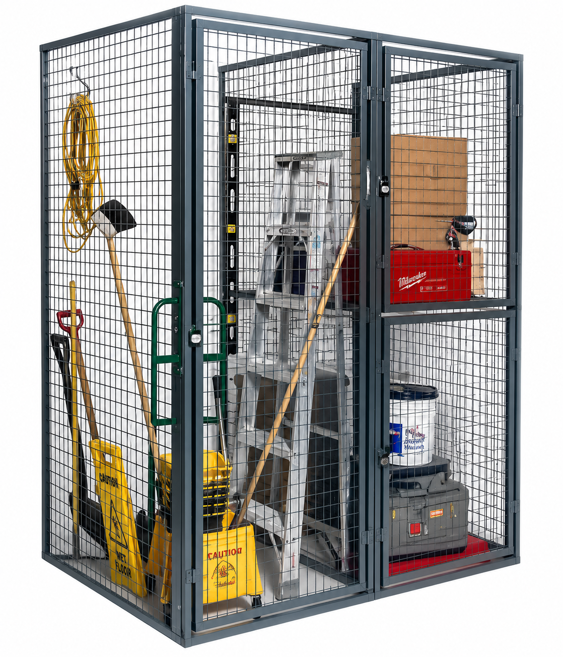 Wire Tenant Storage Lockers
