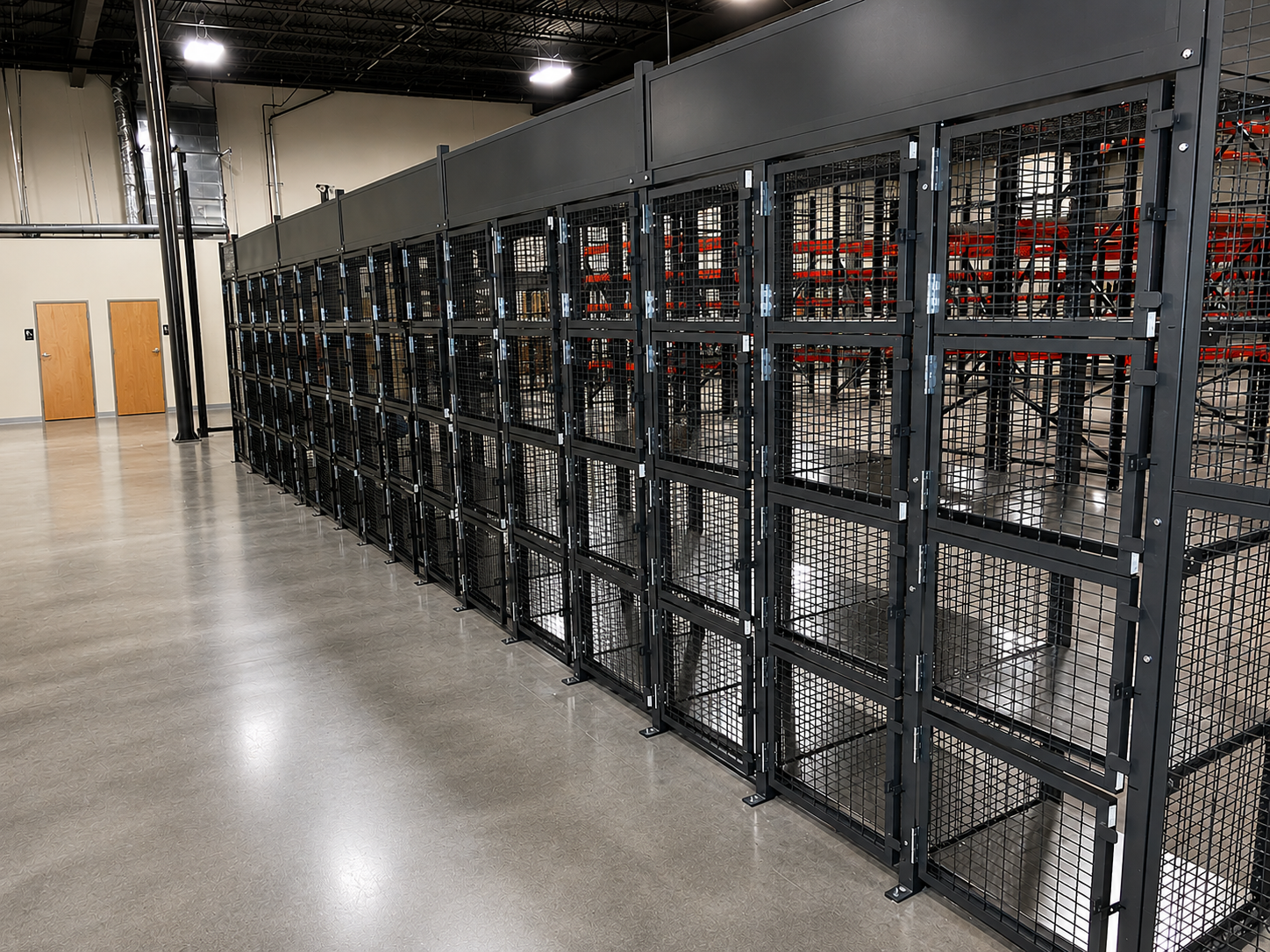 Mechanic and HVAC Technician Wire Storage Locker System Mechanic and HVAC Technician Wire Storage Locker System