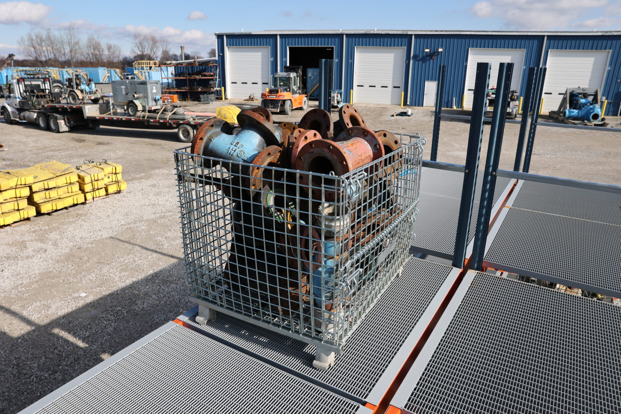 Bar Grate Pallet Rack Decking for Safe Wire Container Storage